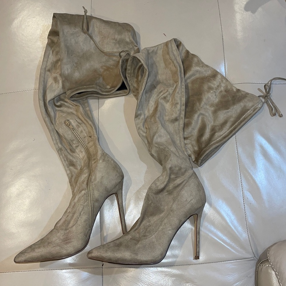 Knee high boots